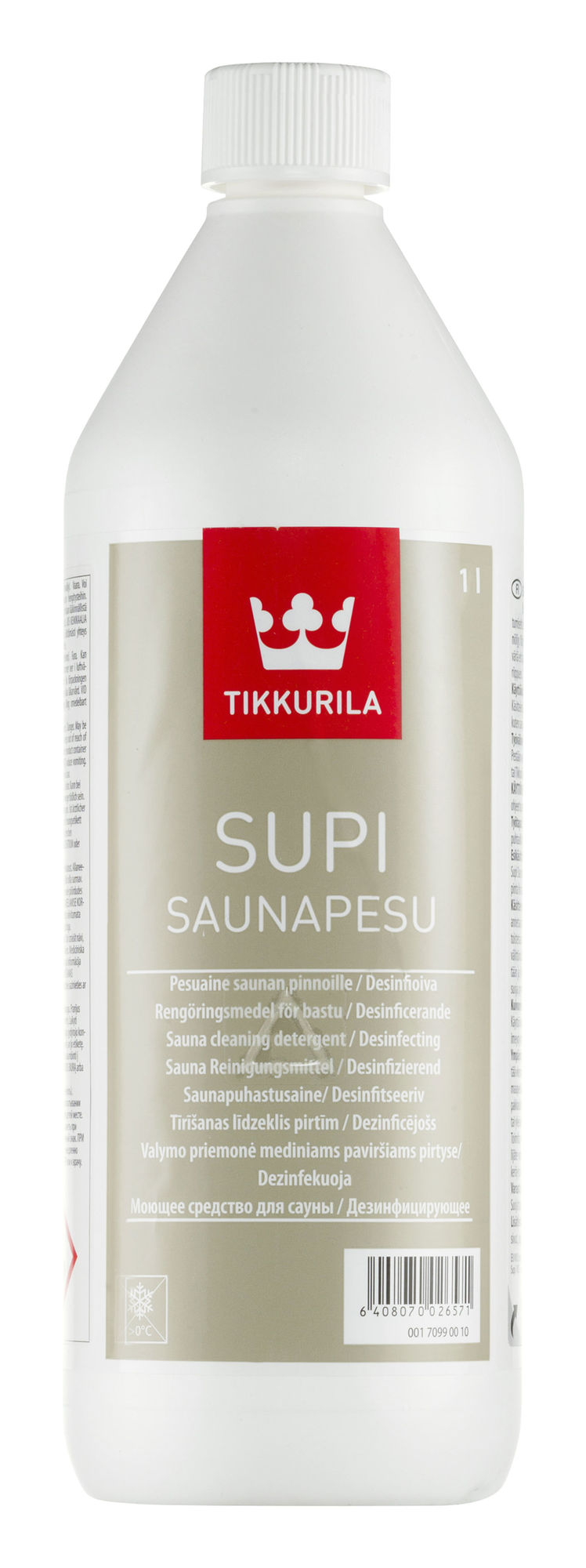 Saunų valiklis TIKKURILA SUPI SAUNAPESU, 1 l-0
