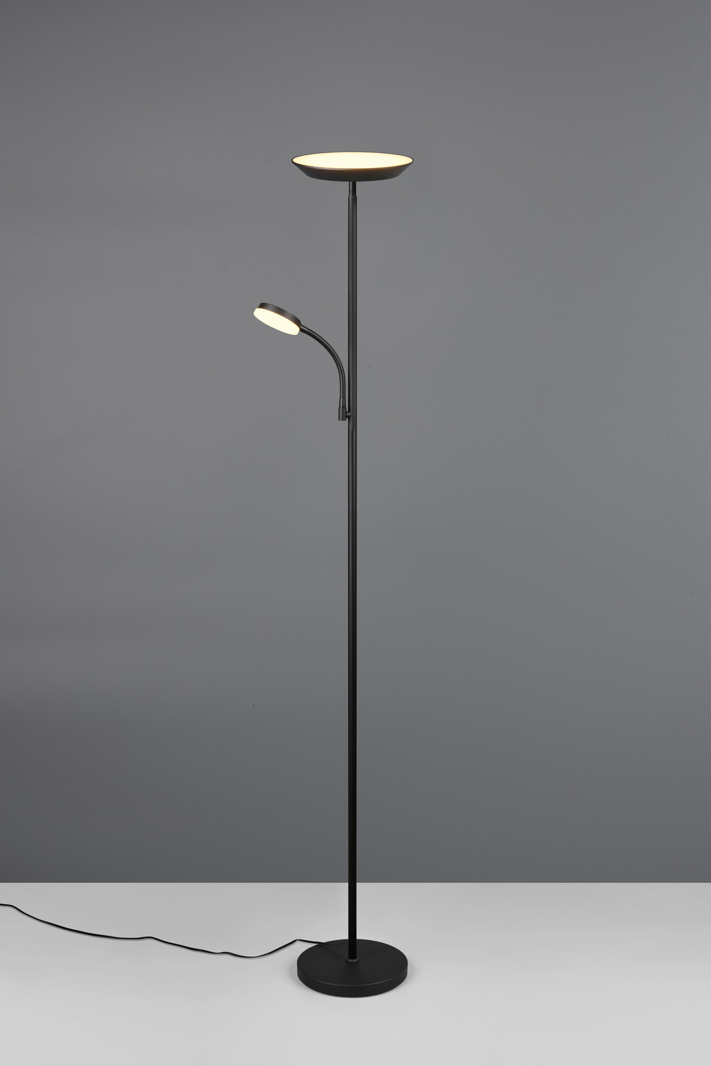 LED toršeras REALITY SPECTER, 17+4,5W 2700-4000-6500K 1900+450lm DIM, juodos sp, Ø25x178cm - 4