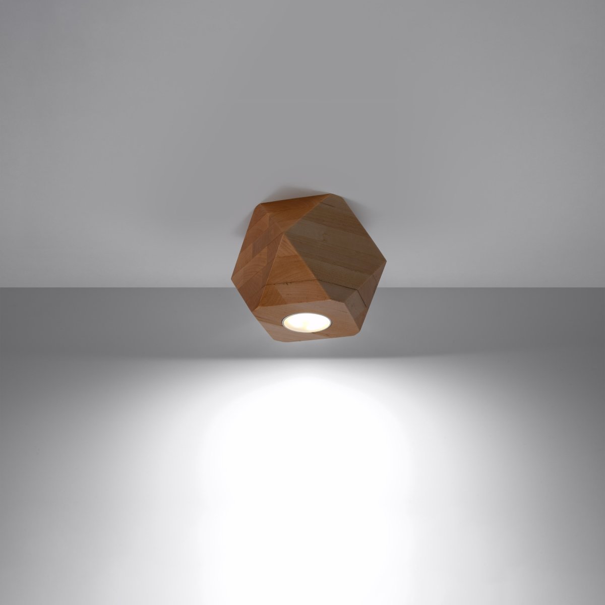 Taškinis šviestuvas SOLLUX WOODY 1 natūrali mediena - 3