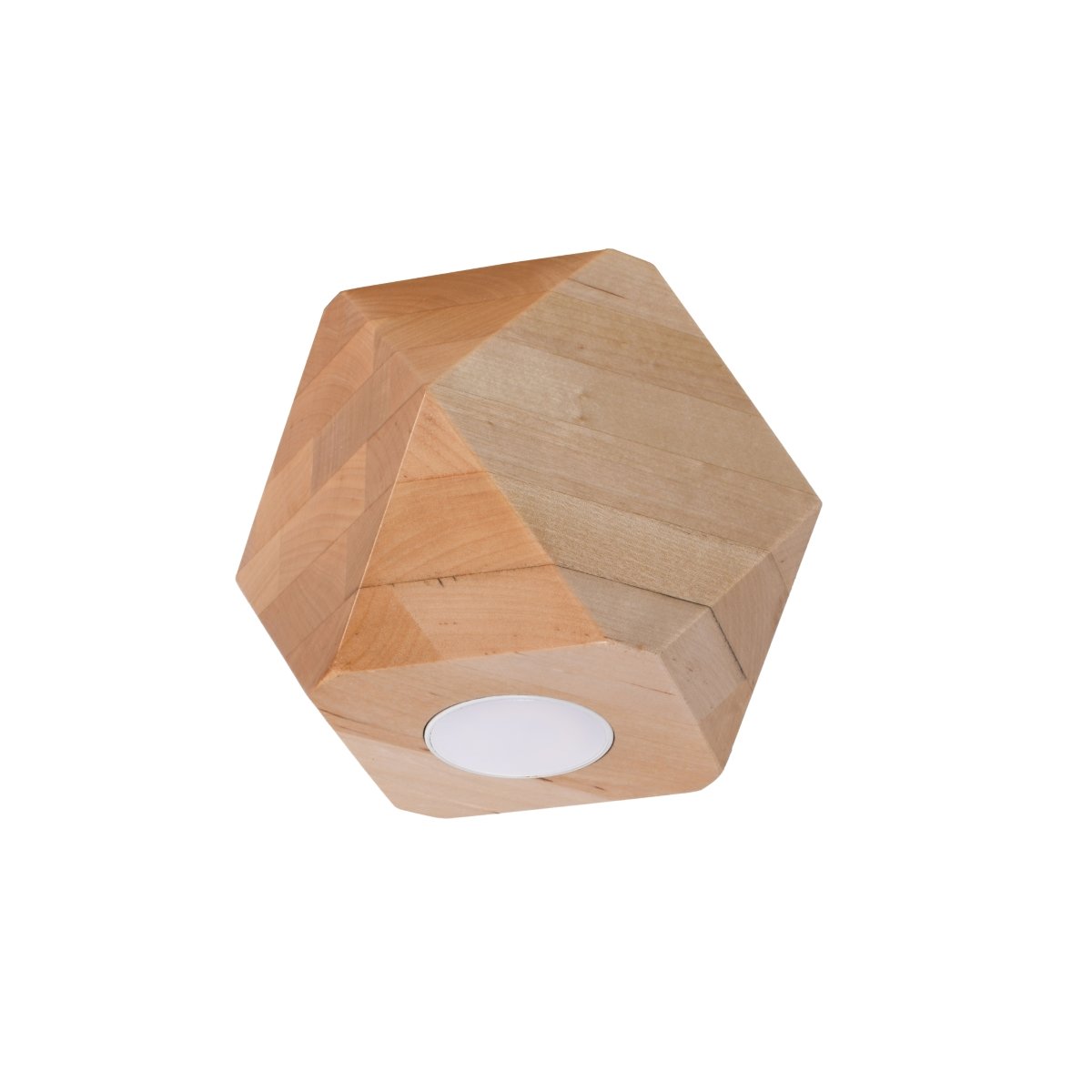 Taškinis šviestuvas SOLLUX WOODY 1 natūrali mediena - 1