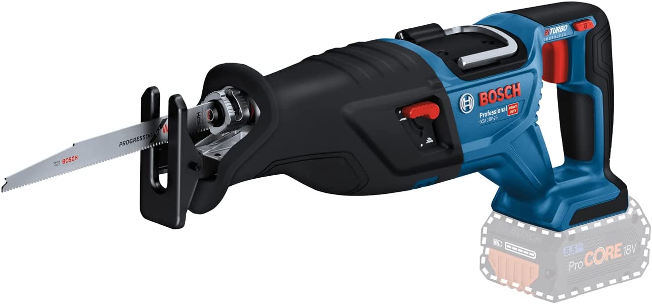 Akumuliatorinis tiesinis pjūklas BOSCH PRO GSA 18V-28 (be akumuliatoriaus ir pakrovėjo) - 3