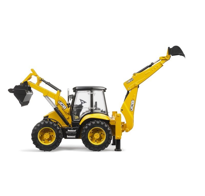 Traktorius su krautuvu JCB 5CX eco Backhoe BRUDER - 3