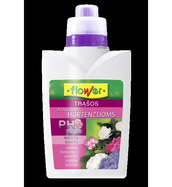 Skystos azalijų ir hortenzijų trąšos FLOWER, 500 ml-0