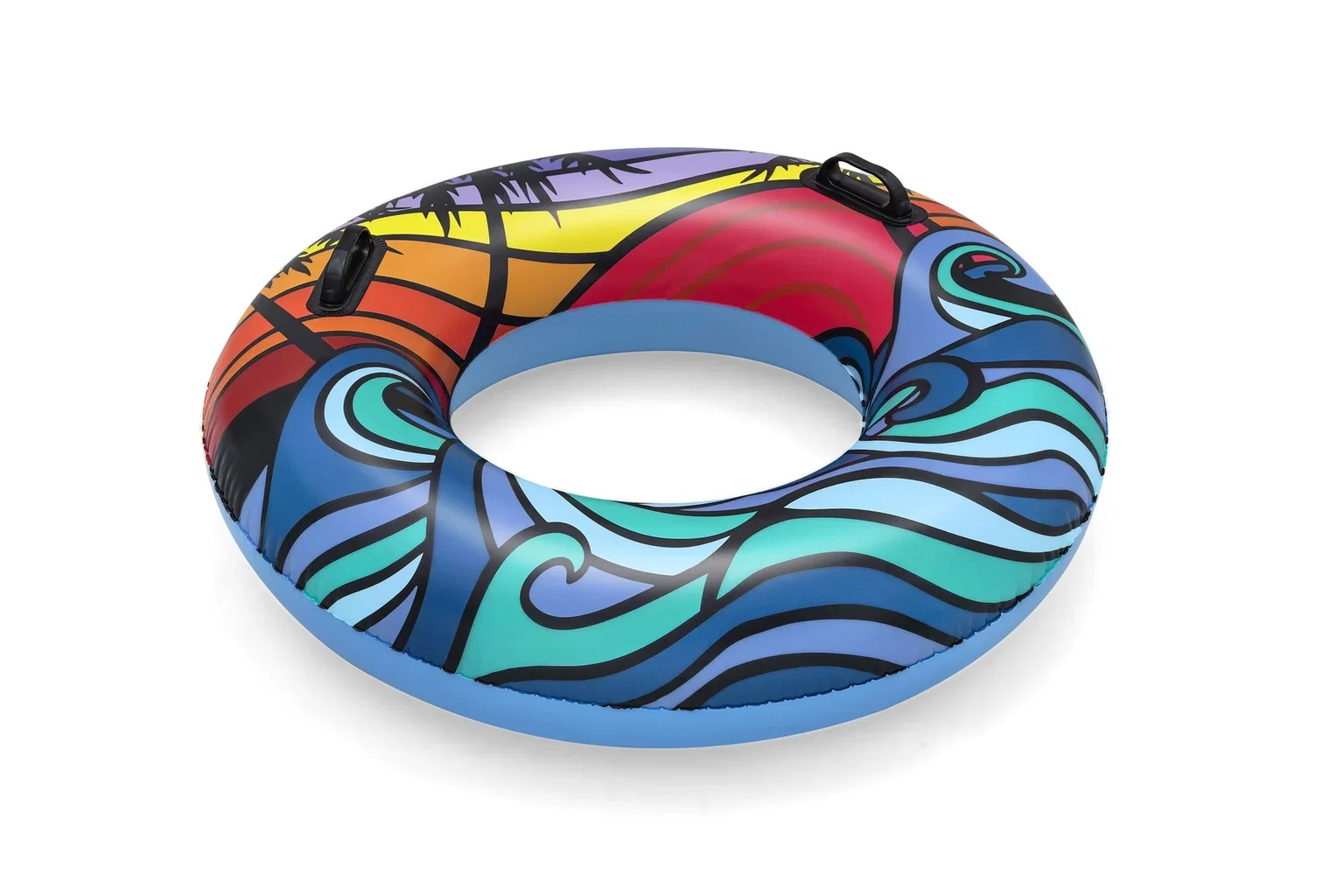 Pripučiamas plaukiojimo ratas BESTWAY CoastalCastaway Swim Tube, Φ91 cm-1