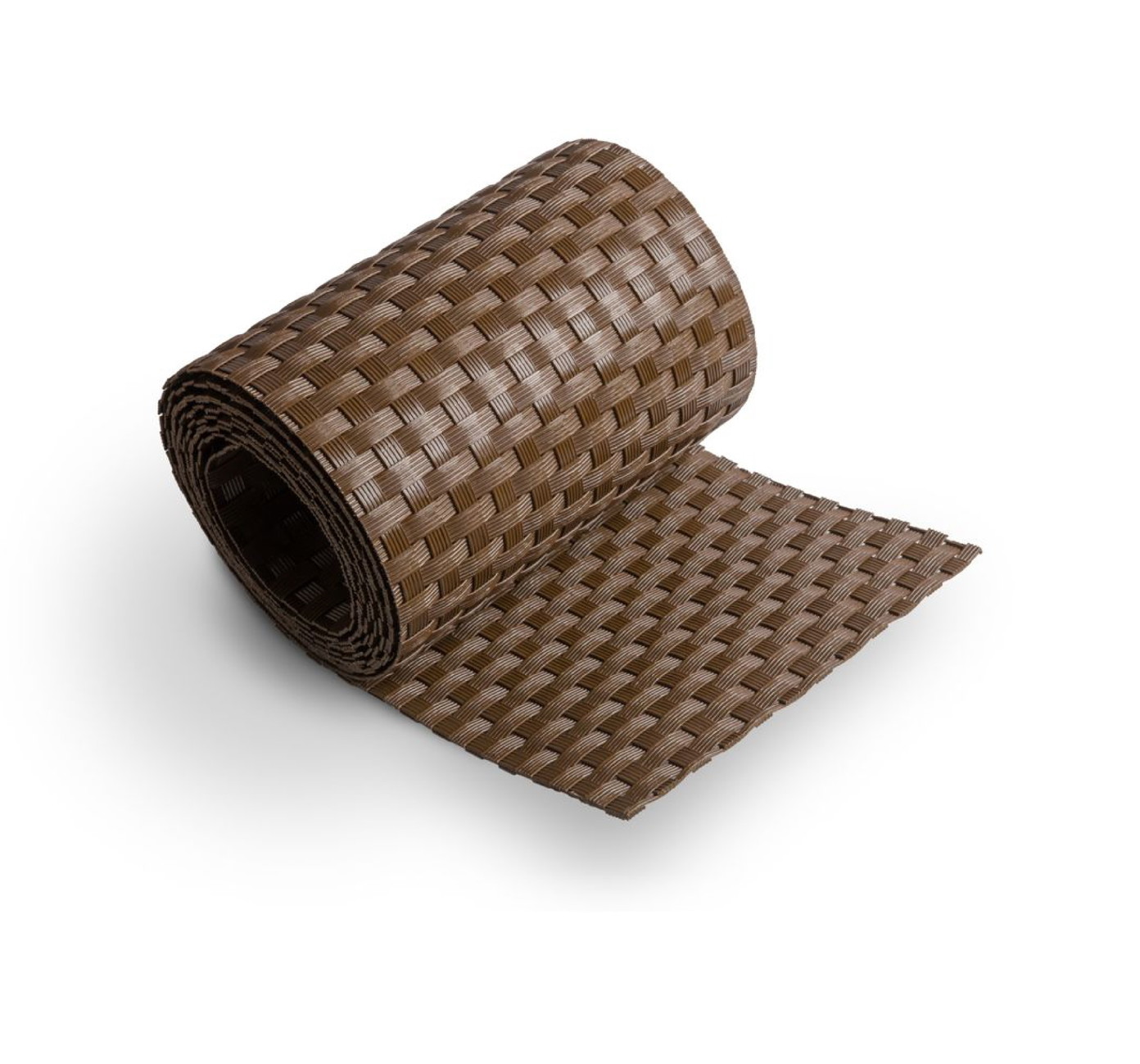 Tvoros juosta MIKKO RATTAN, rudos sp., 19cm pločio, 12,75 m ilgio - 3