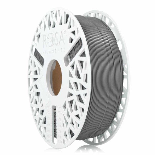 3D plastikas Rosa3D PLA, 1 kg, 1.75 mm, pilka sp.-0