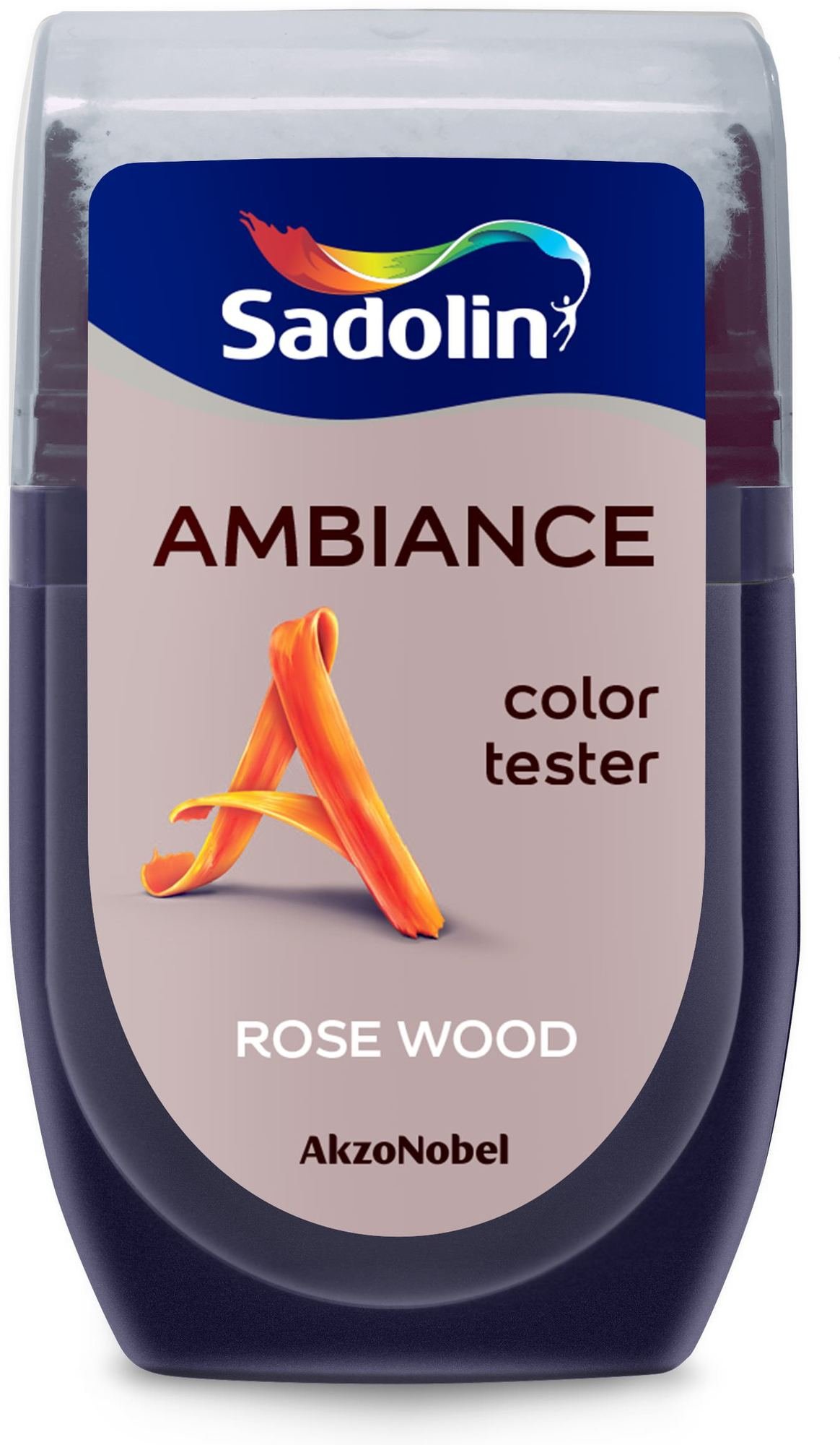 sp. testeris SADOLIN AMBIANCE ROSE WOOD, visiškai matiniai, 30 ml