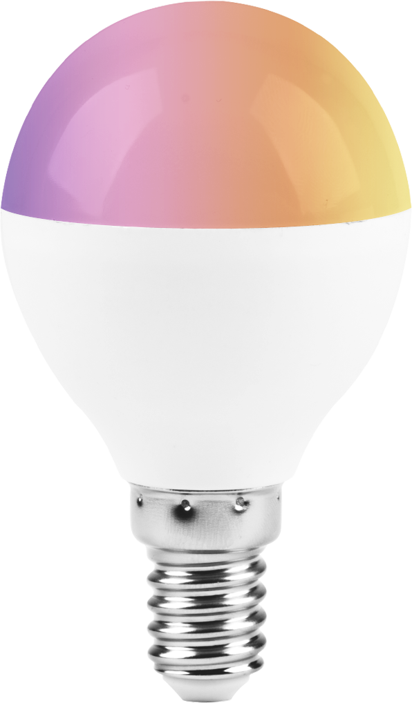 Išmanioji LED lemputė SPECTOR LIGHT, E27, G45, 5W, 480 lm, RGB&DIM, SMART + WiFi+ pultelis