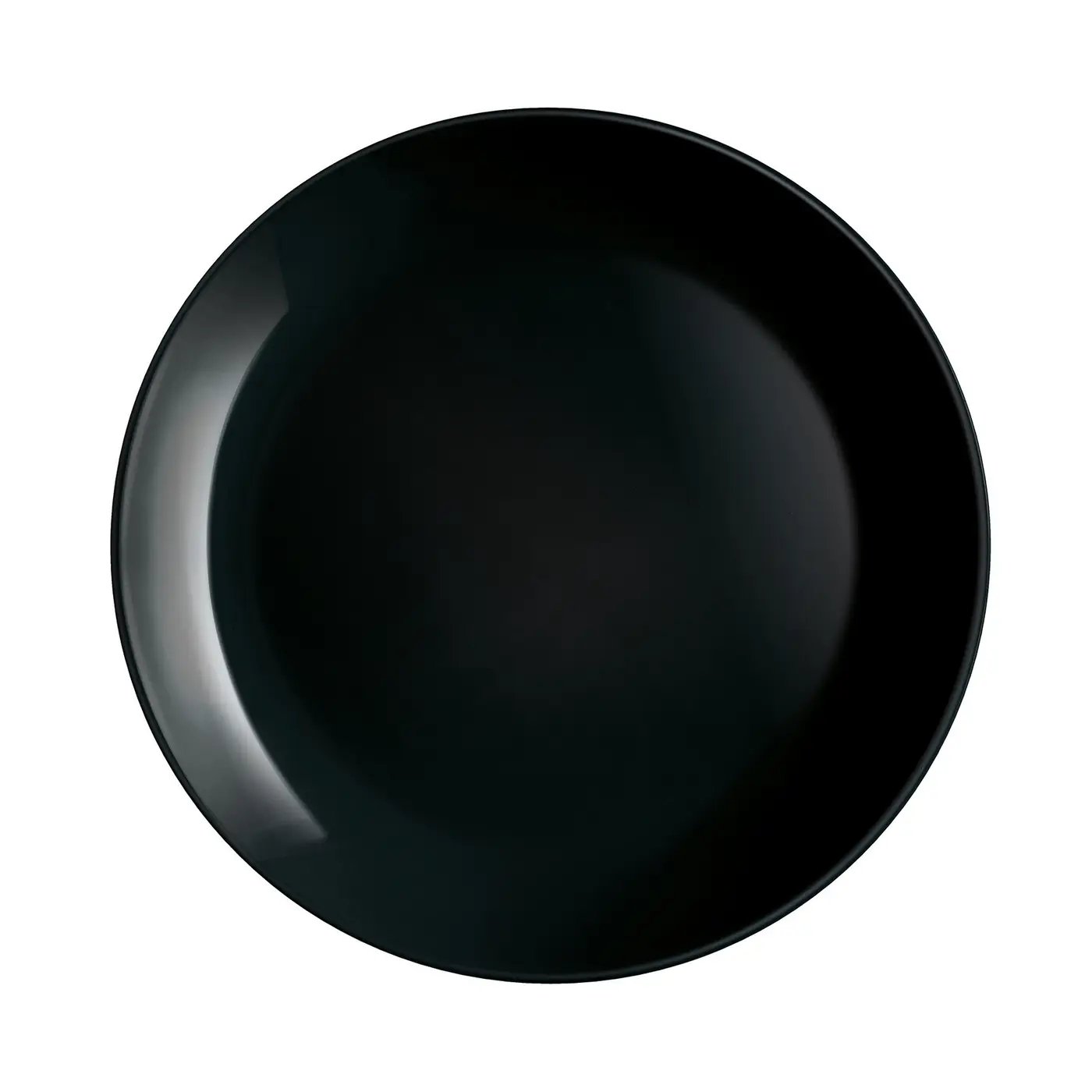 Pietų lėkštė LUMINARC DIWALI, juodos sp., ø 25 cm