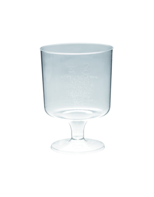 Vienkartinės taurės vynui, plastikinės, 200 ml, 10 vnt.-0