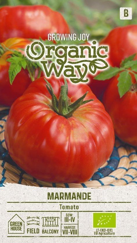 Valgomųjų pomidorų sėklos MARMANDE, 0,2 g