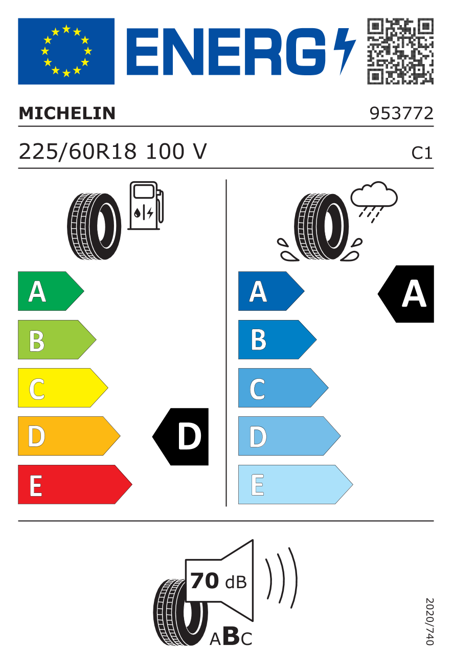 Michelin Pilot Sport 4 SUV 225/60 R18 100 V - 2