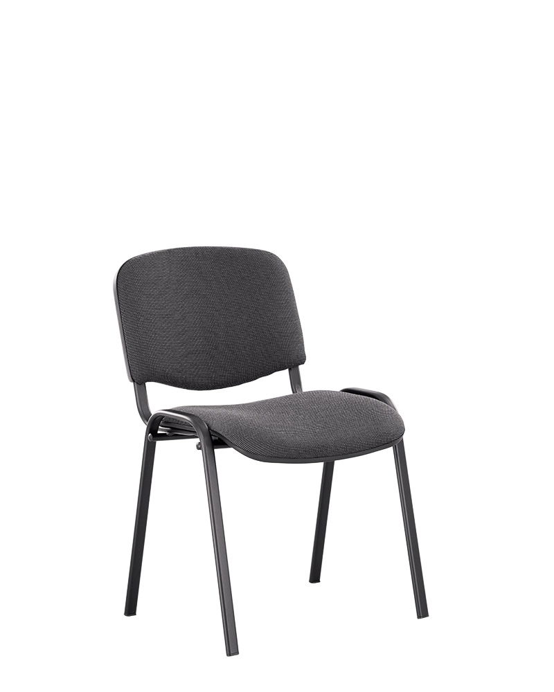 Kėdė ISO CAGLIARI C-26, 55x60x81 cm, juoda/pilka-0