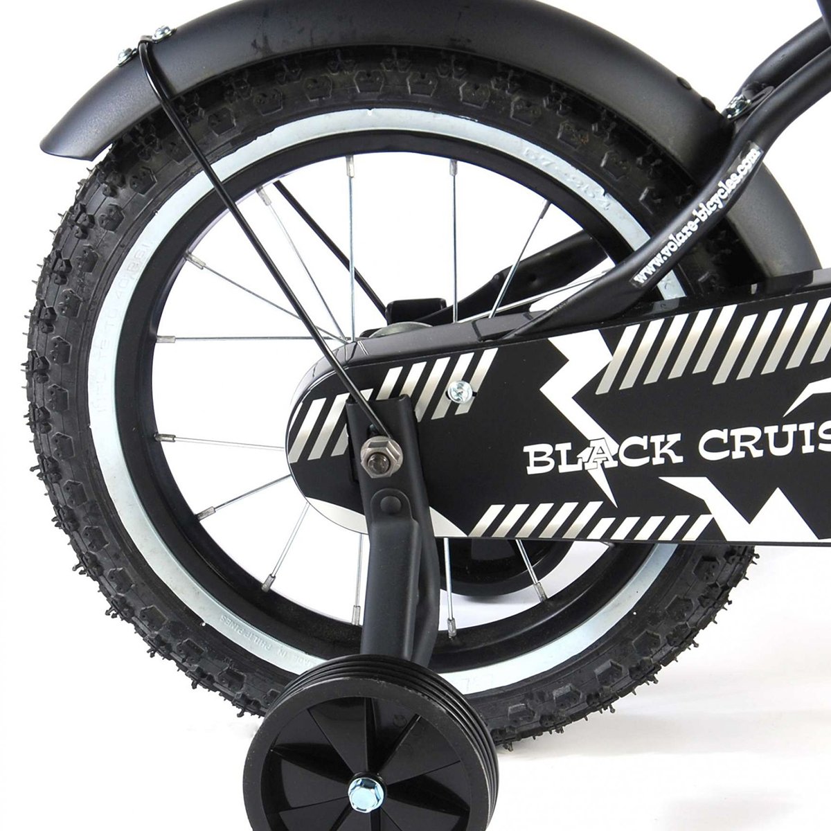 Vaikiškas dviratis VOLARE 14" Black Cruiser (41401) juodas - 7