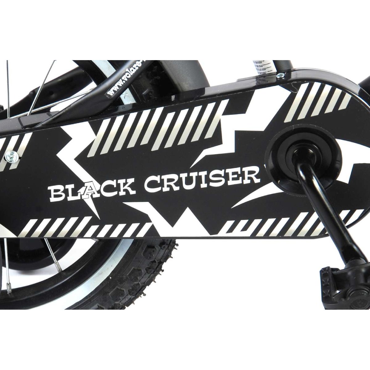 Vaikiškas dviratis VOLARE 14" Black Cruiser (41401) juodas - 6