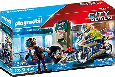 Banko plėšiko gaudynės PLAYMOBIL 70572-0