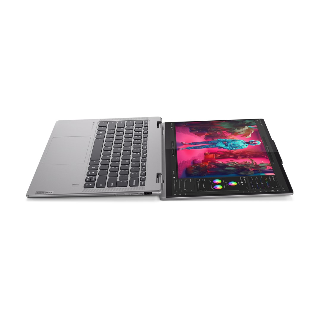 Nešiojamas kompiuteris Lenovo Yoga 7 2in1 14AHP9, Ryzen 5 8640HS, 14" OLED ,1TB, pilkas - 8