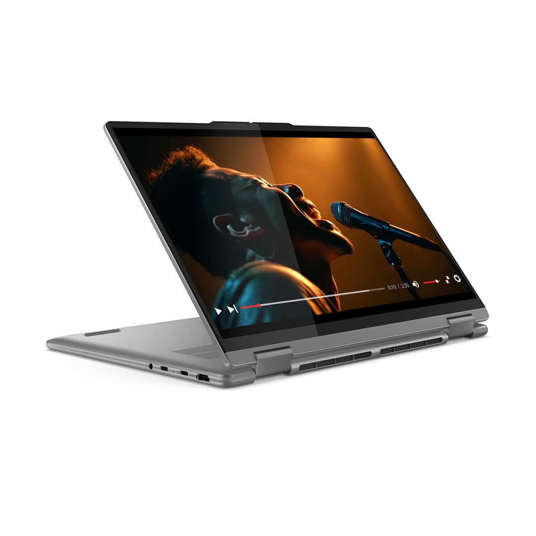 Nešiojamas kompiuteris Lenovo Yoga 7 2in1 14AHP9, Ryzen 5 8640HS, 14" OLED ,1TB, pilkas-1