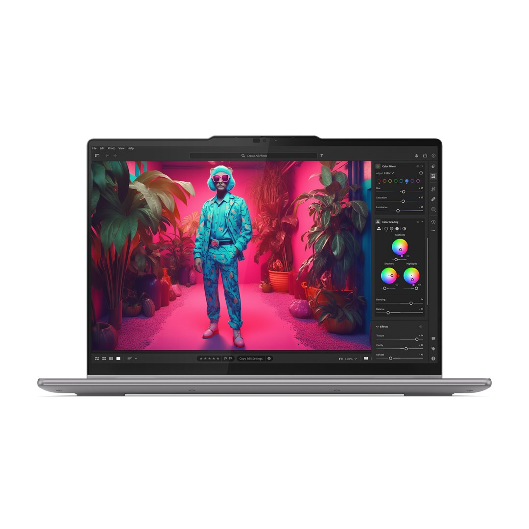 Nešiojamas kompiuteris Lenovo Yoga 7 2in1 14AHP9, Ryzen 5 8640HS, 14" OLED ,1TB, pilkas - 5