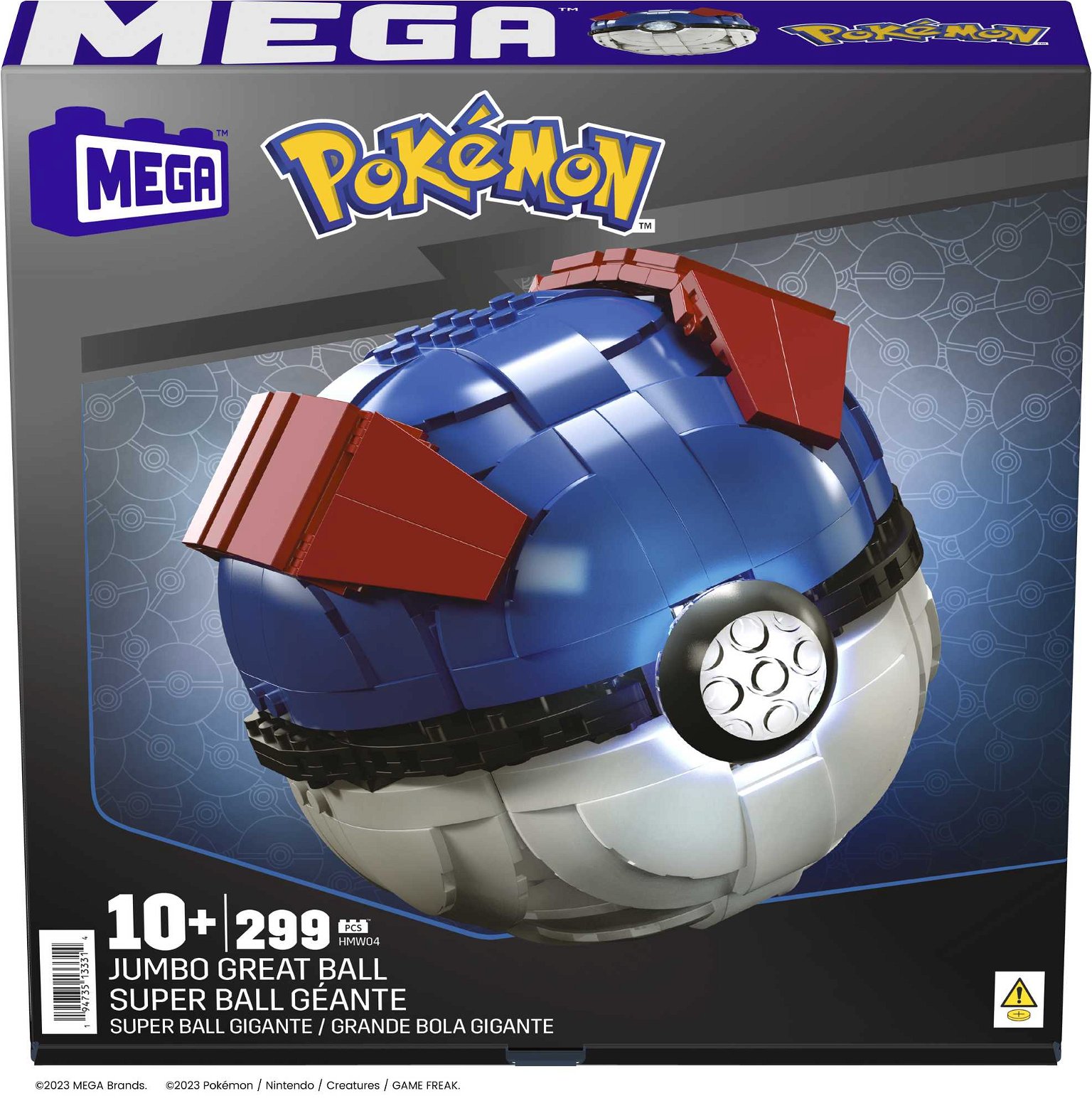 Mega Construx Pokemon rinkinys „Didysis poke rutulys“ - 6