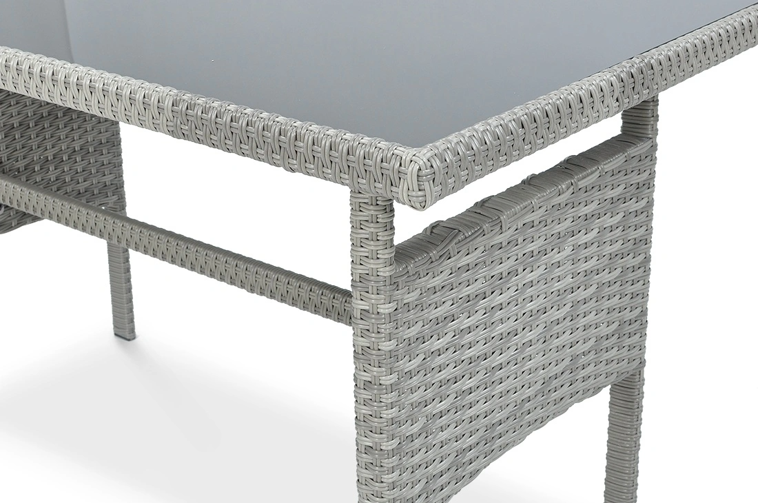 Lauko baldų komplektas CORTINA Corner + su foteliu, Dolphin Grey - 6