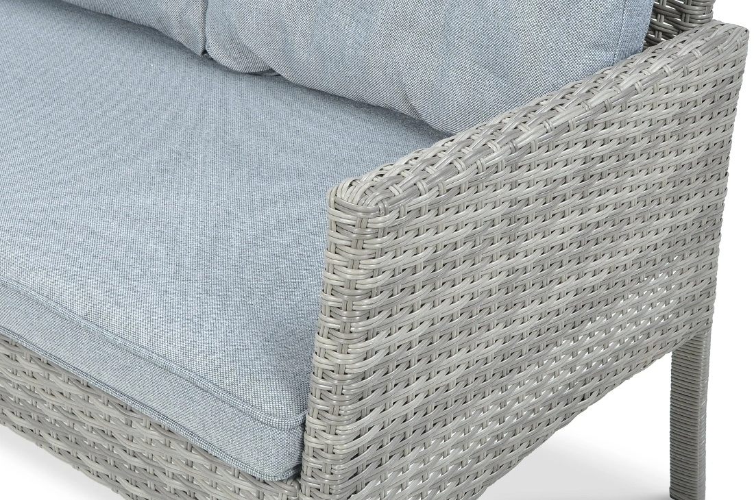 Lauko baldų komplektas CORTINA Corner + su foteliu, Dolphin Grey - 5