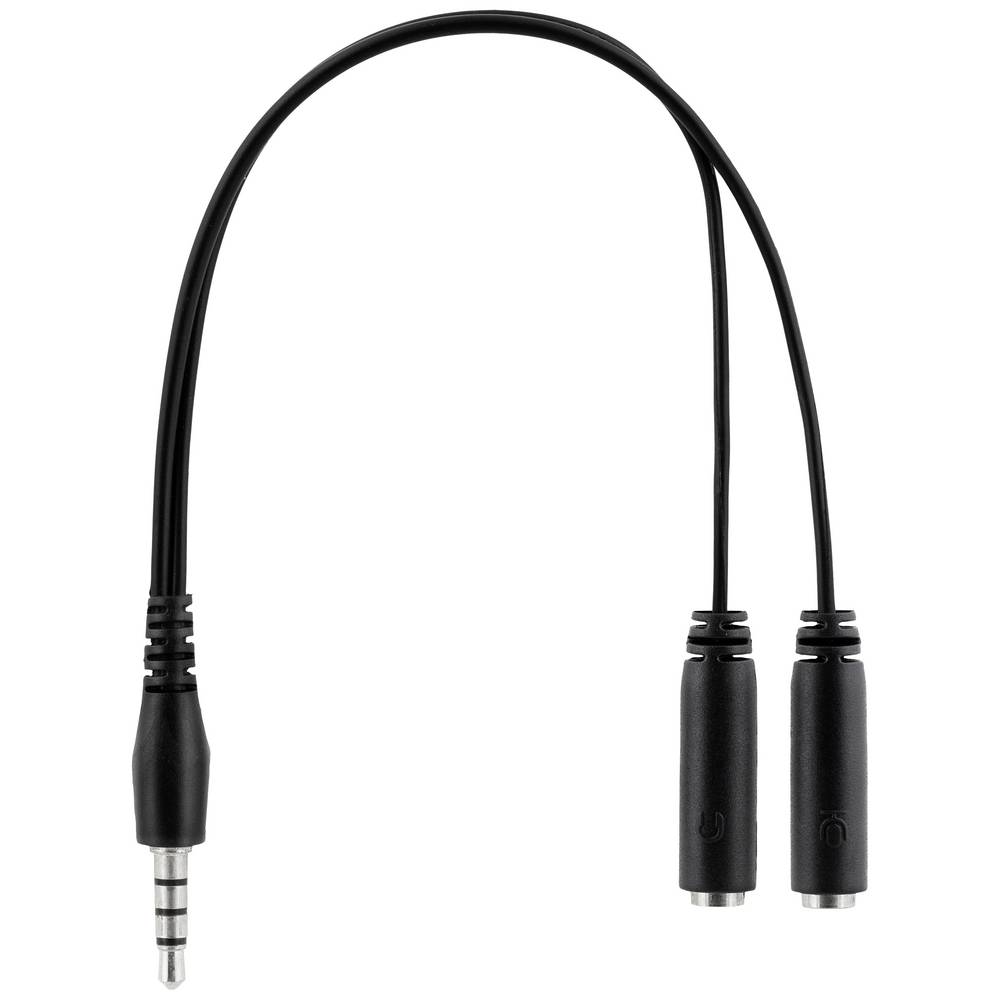 Ausinės DELTACO GAMING, 2 x 3,5 mm, LED, 20 HZ - 20KHZ, GAM-030, juodos sp. - 4