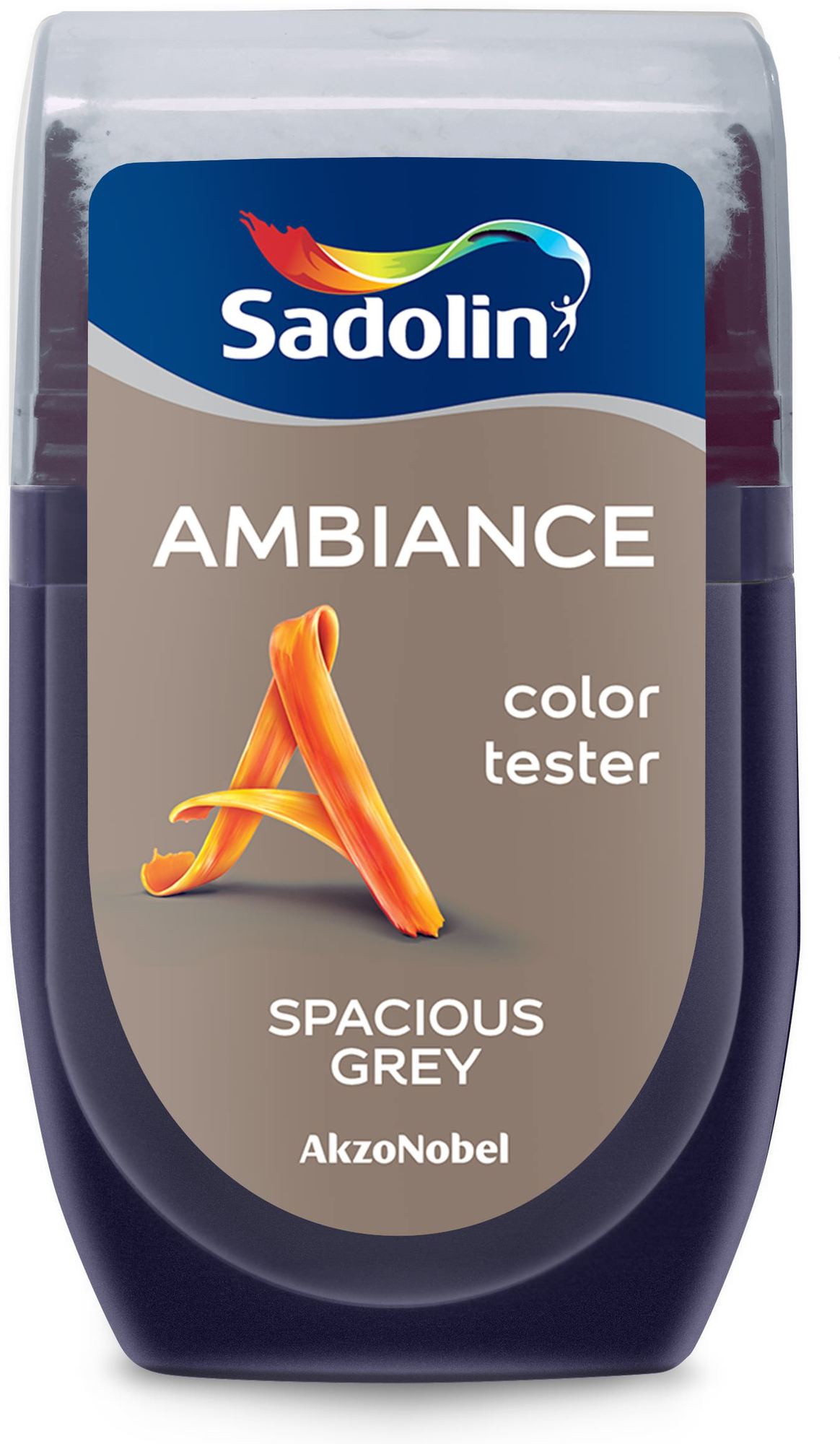 Spalvos testeris SADOLIN AMBIANCE SPACIOUS GREY, visiškai matiniai, 30 ml-0