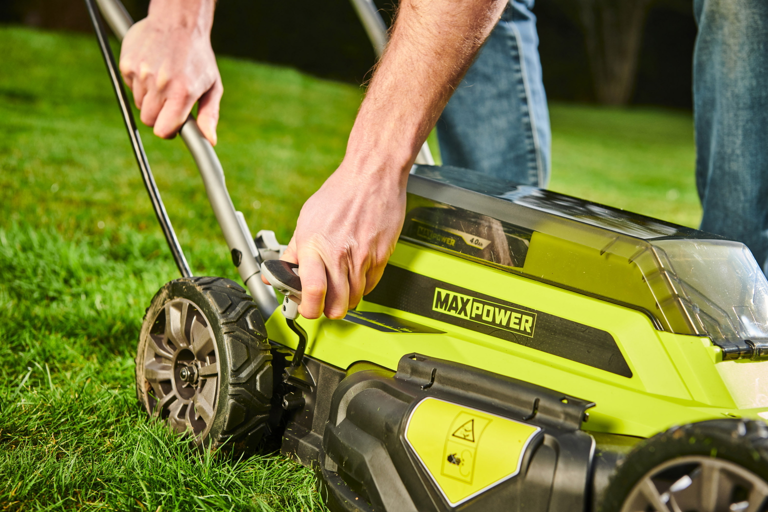 Akumuliatorinė vejapjovė RYOBI RY36LMM46A-140, 36 V, 4,0 Ah - 5