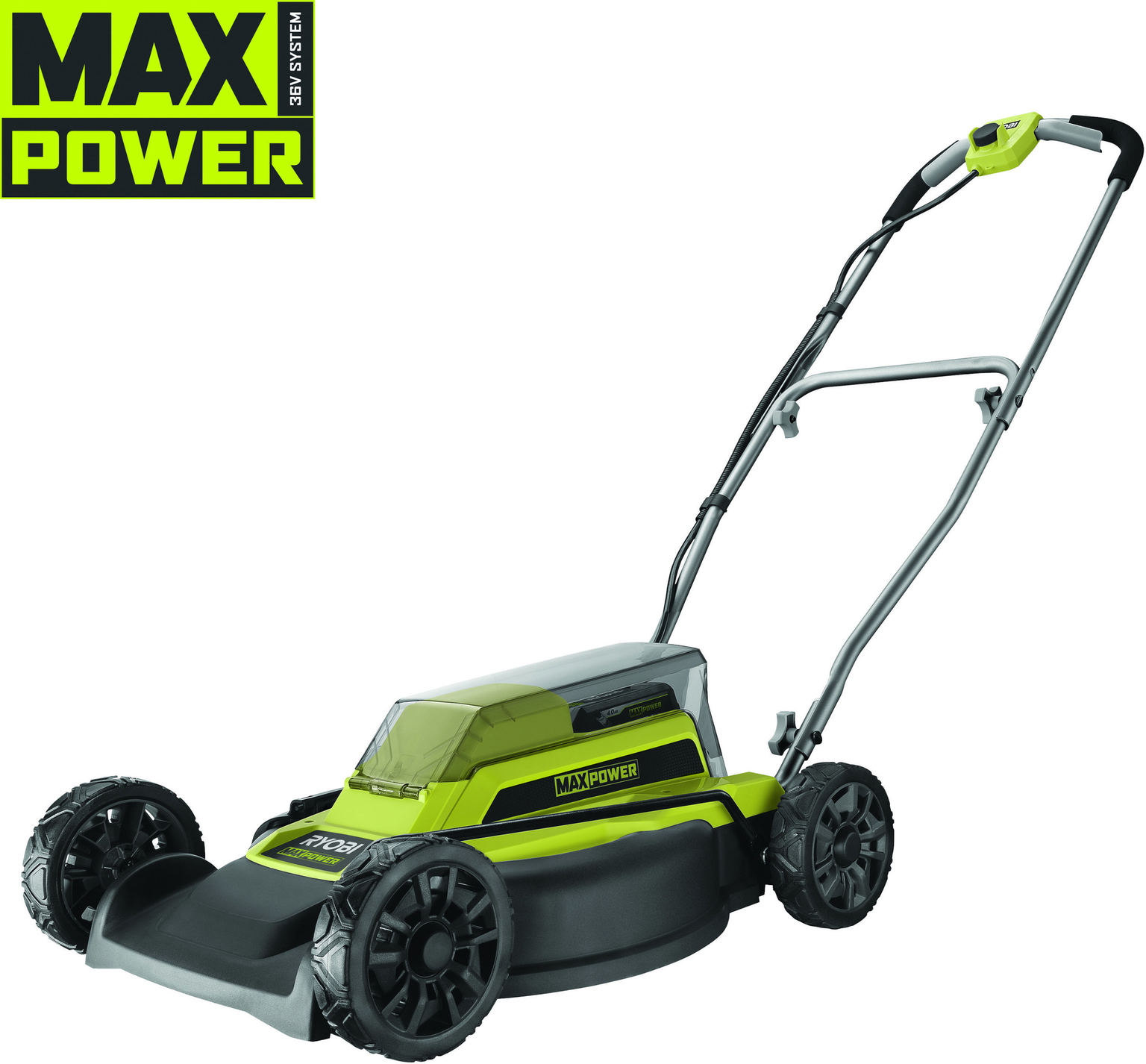Akumuliatorinė vejapjovė RYOBI RY36LMM46A-140, 36 V, 4,0 Ah - 1