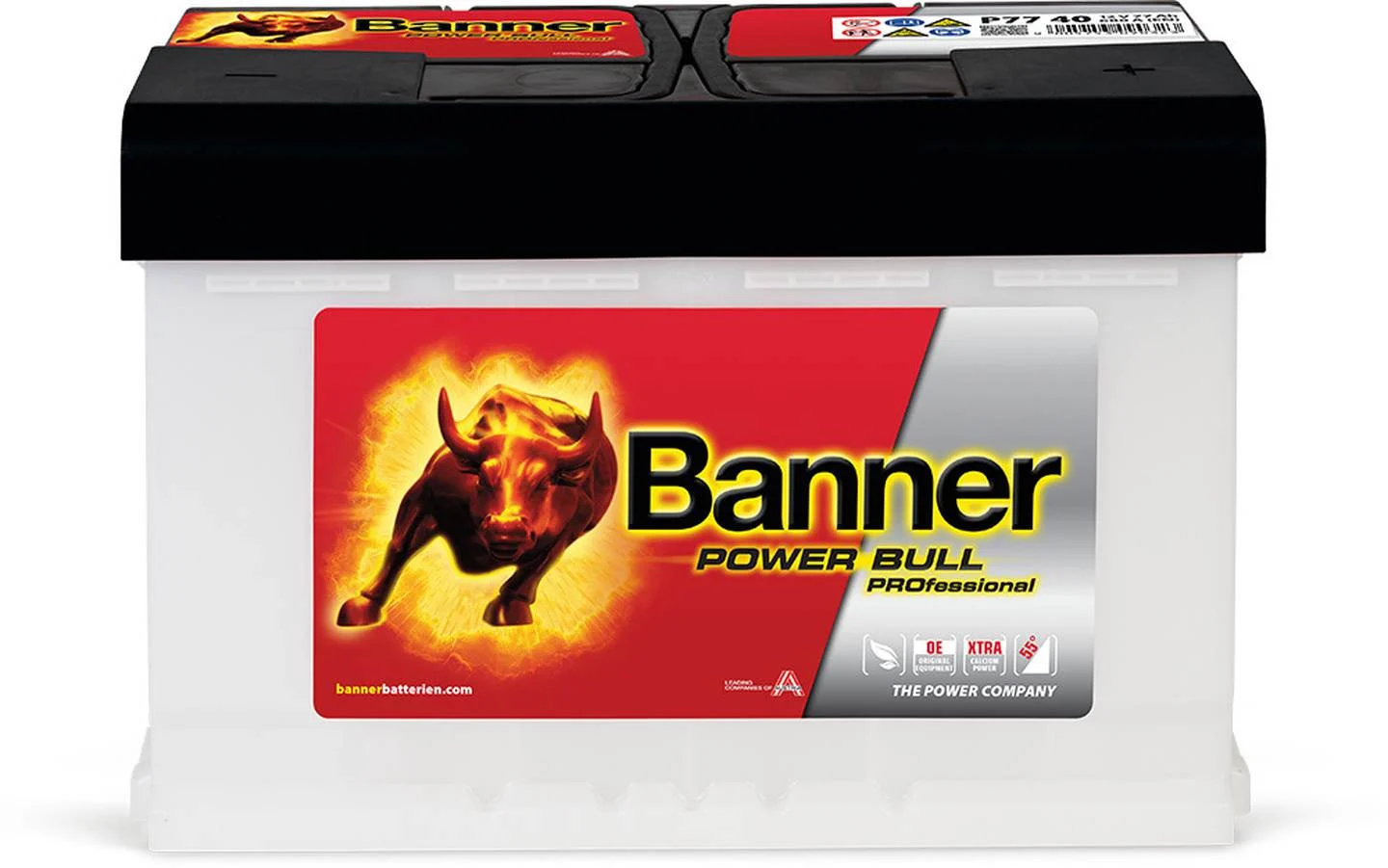 Akumuliatorius BANNER Power Pro, 77 Ah, 12V ,700 A, 27,8 x 17,5 x 19 cm-0