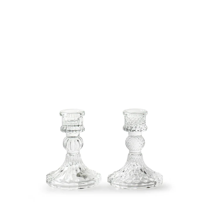 Stiklinė žvakidė JODECO SELMA, 2 rūšys, 8 x 10,5 cm-0