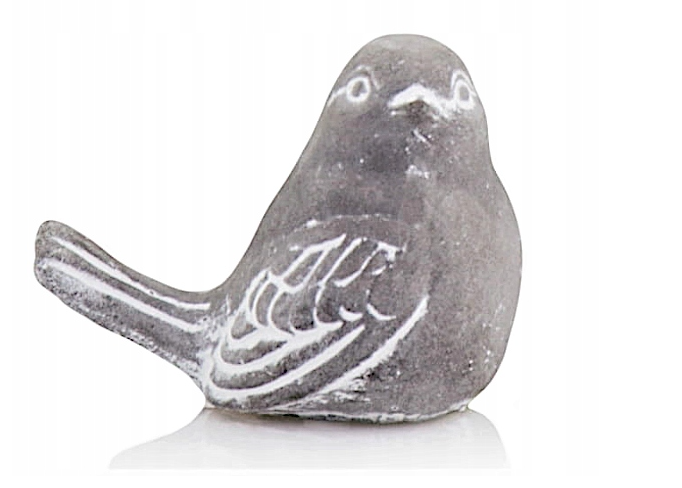 Dekoracija PAUKŠTIS, cemento sp., 9 x 9 cm-0