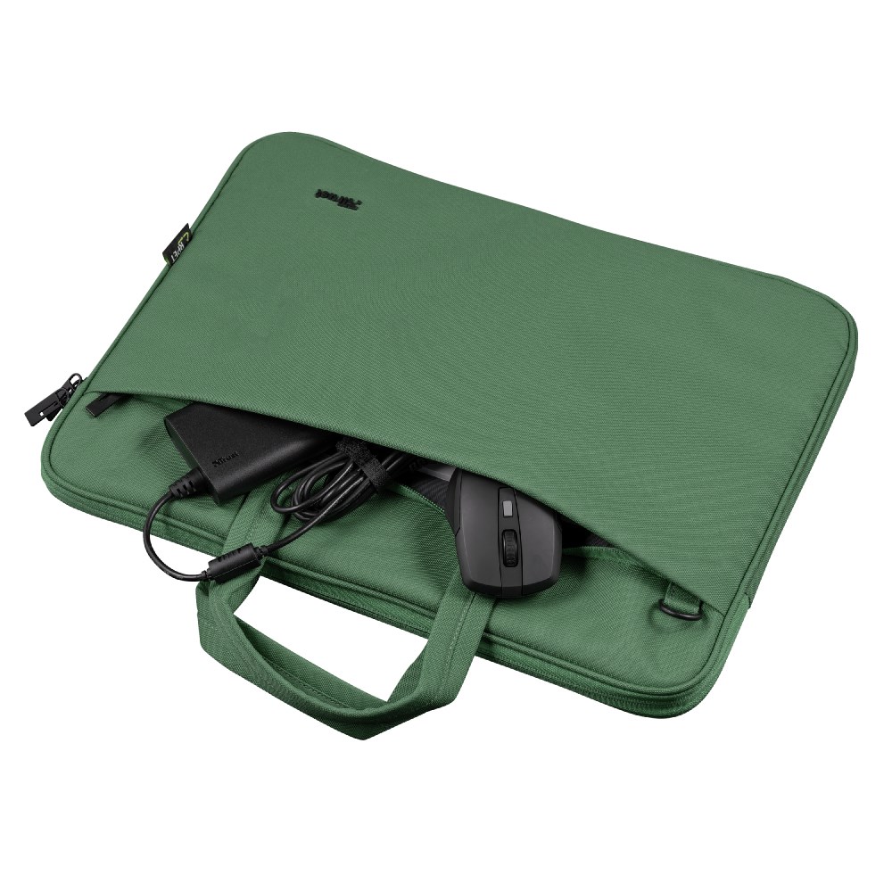 Nešiojamų kompiuterių krepšys Trust ECO 24450, žalia, 16" - 6