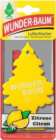 Automobilinis oro gaiviklis WUNDER-BAUM Lemon, 3 vnt.