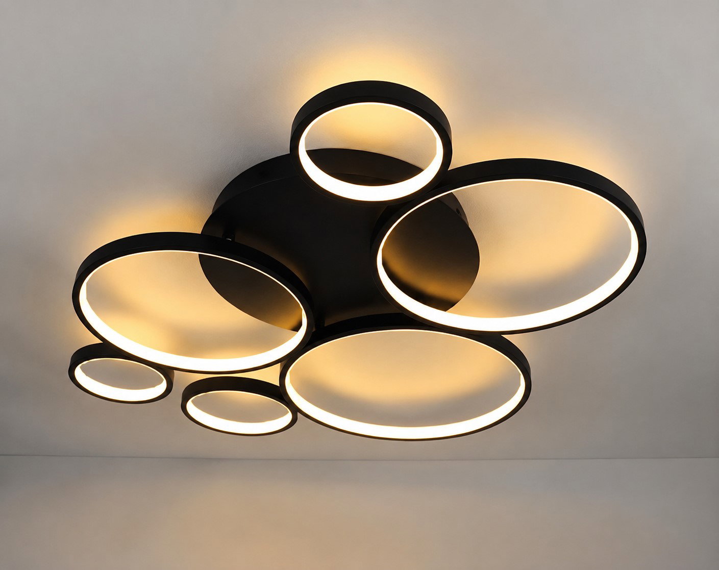 Lubinis LED šviestuvas BALTIK GAISMA PRD-C 0871 BK, 87W, 3000/6400K, 5910lm, 83x80x7cm-0