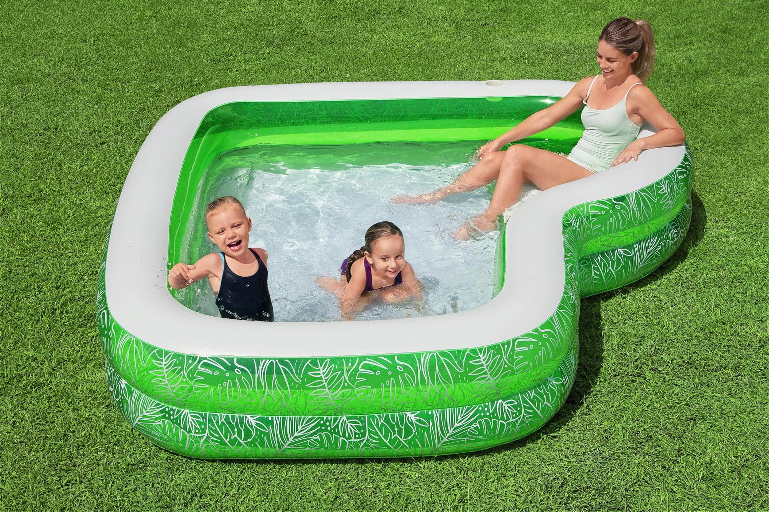 Baseinas pripučiamas/vaikiškas Bestway 54336, žalias, 282 l - 6