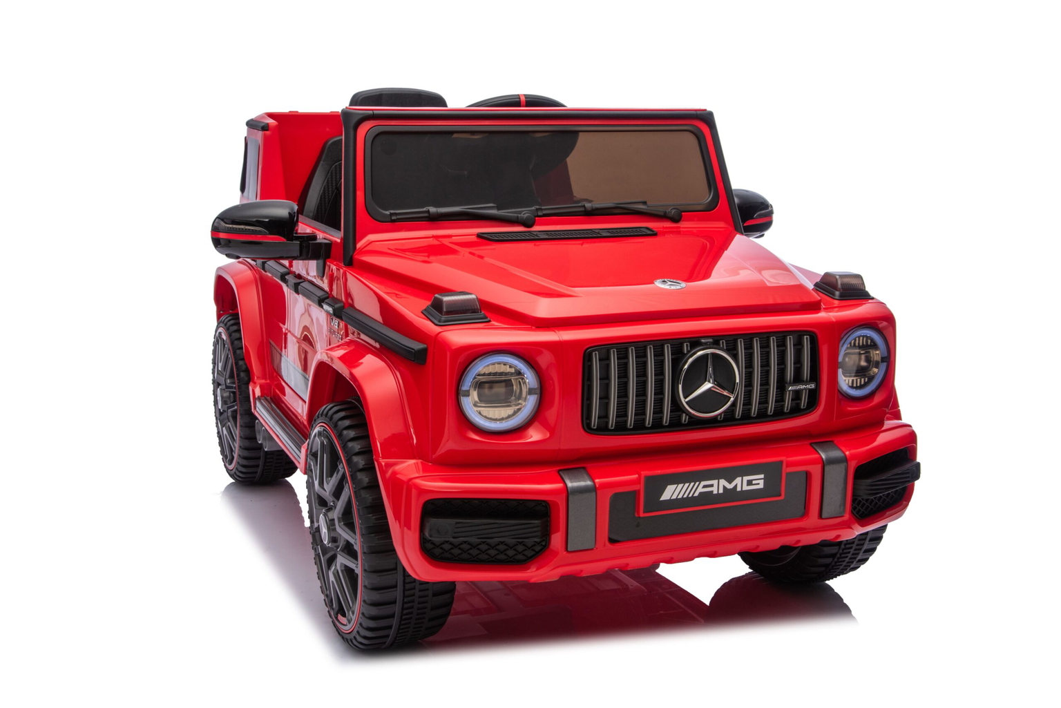 Vaikiškas elektromobilis Mercedes G63 HATIS, raudonas - 5