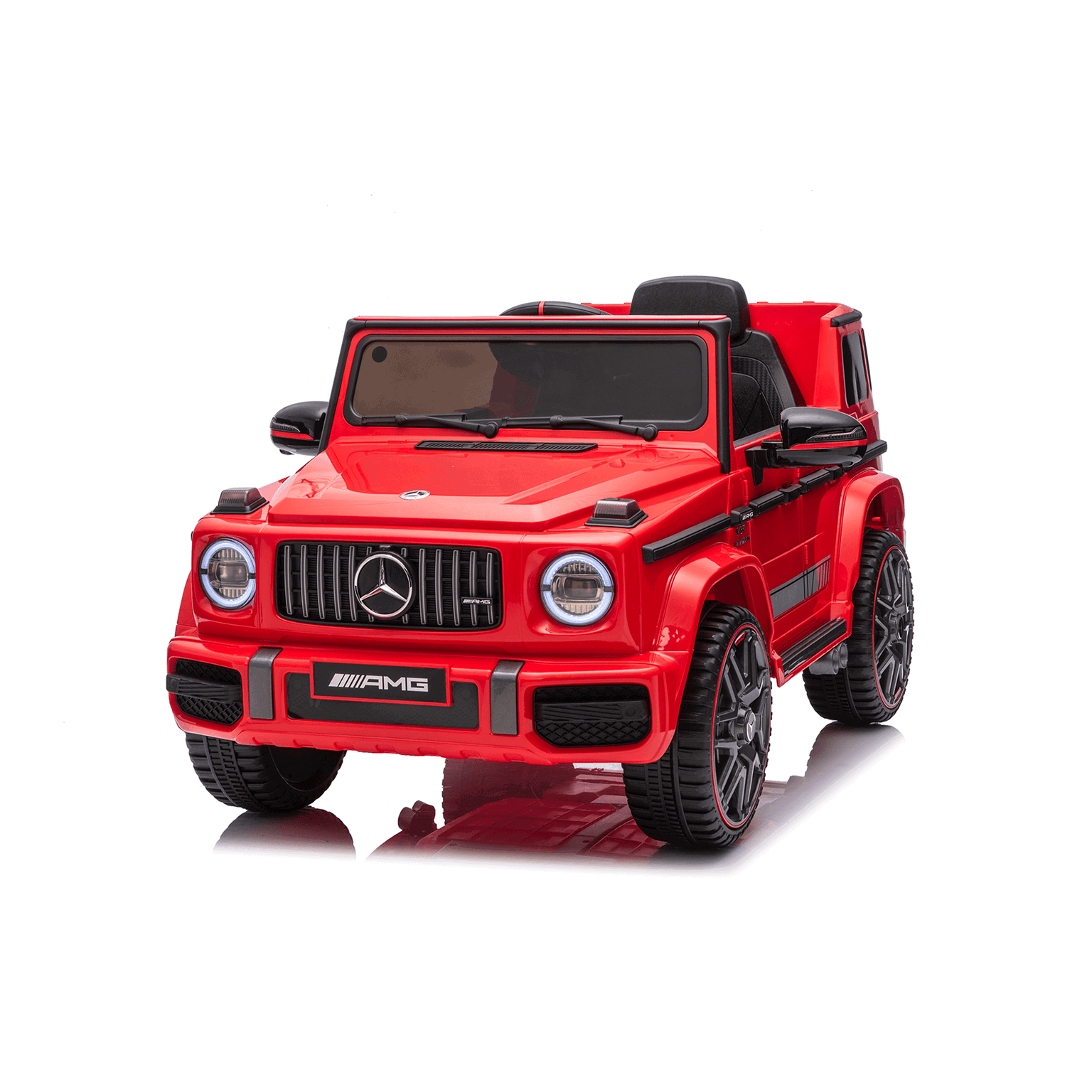 Vaikiškas elektromobilis Mercedes G63 HATIS, raudonas-0