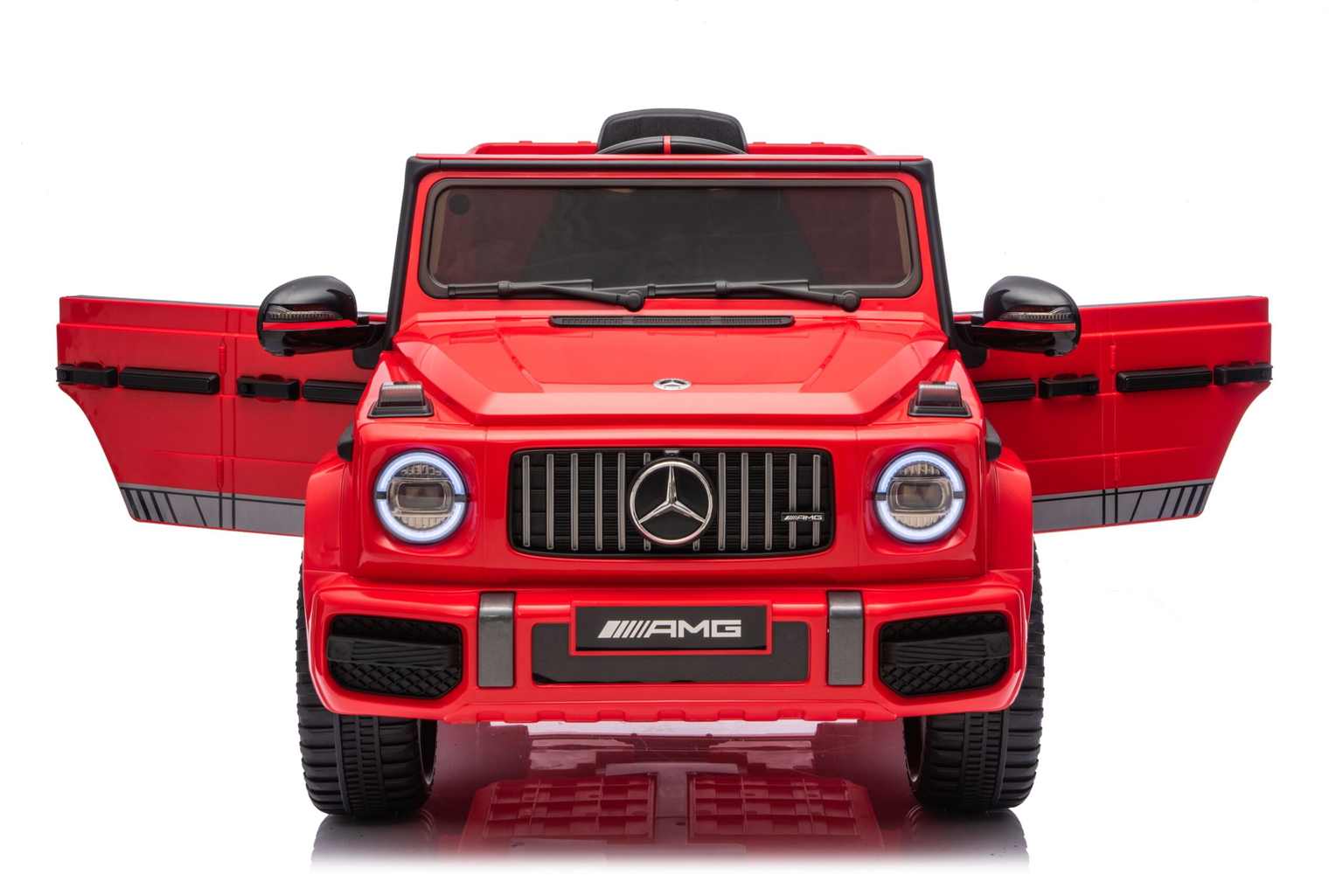 Vaikiškas elektromobilis Mercedes G63 HATIS, raudonas - 6