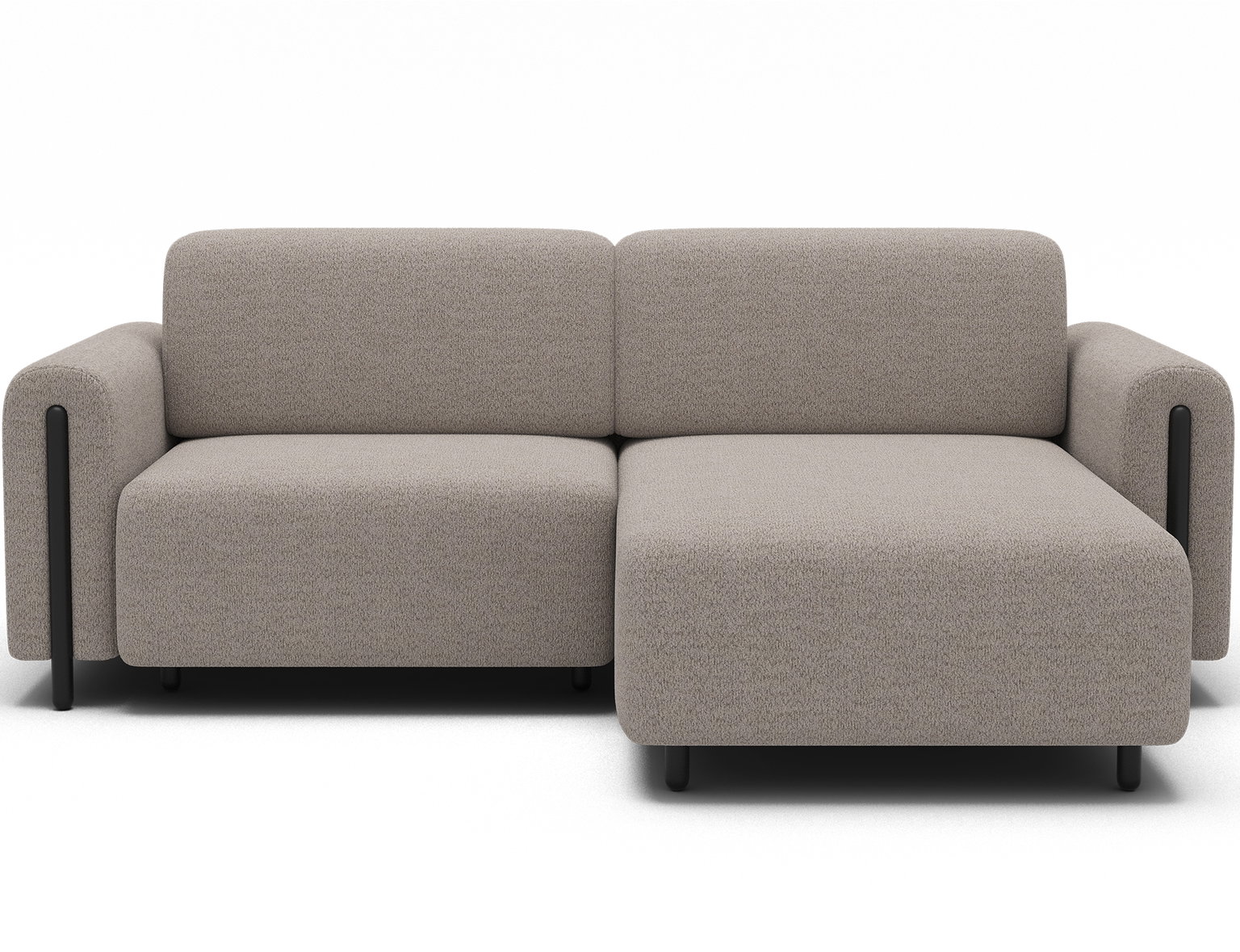 Kampinė sofa Acossta, pilka sp., dešininė, 154 x 244 cm x 95 cm-0