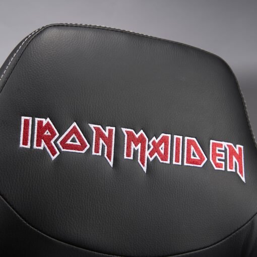 Žaidimų kėdė Subsonic Iron Maiden, juoda - 8