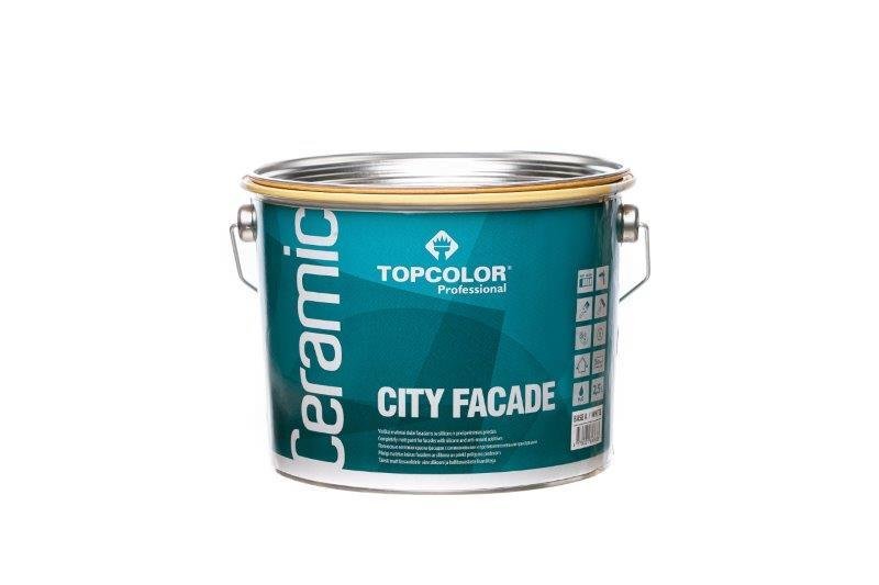 Antipelėsiniai fasado dažai TOPCOLOR CERAMIC CITY FACADE, matiniai, CLR/C bazė, 2,5 l