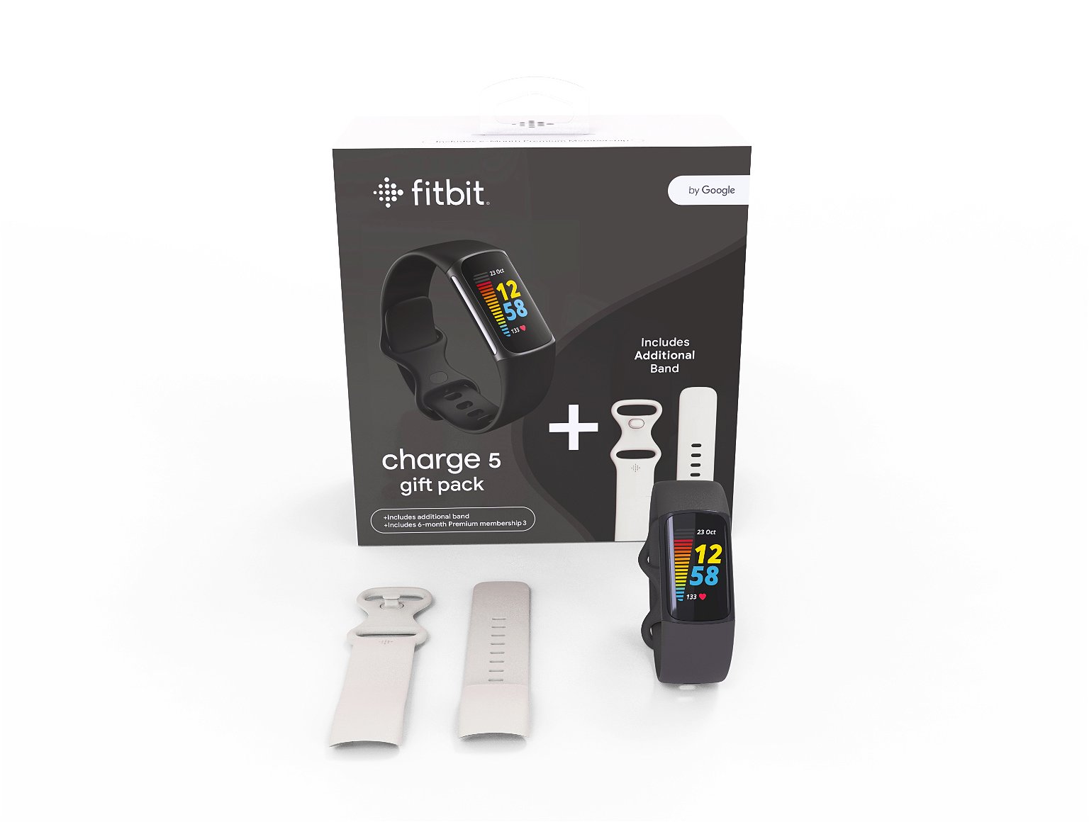 Išmanioji apyrankė Fitbit Fitbit Charge 5 Gift Pack FB421BKBK-EUBNDL, juoda - 2