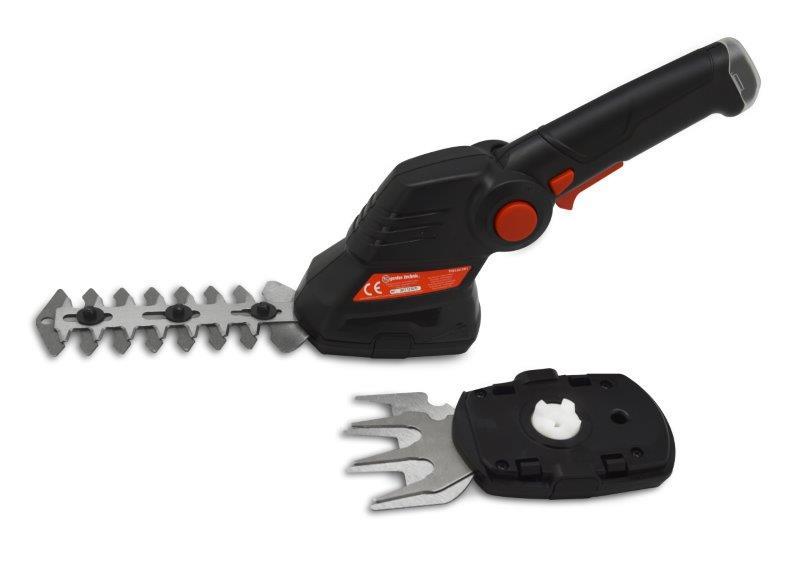 Akumuliatorinės žolės-gyvatvorių žirklės ELEM, 3,6 V, 1,3 Ah, 7/11,5 cm, 1,1 kg-0