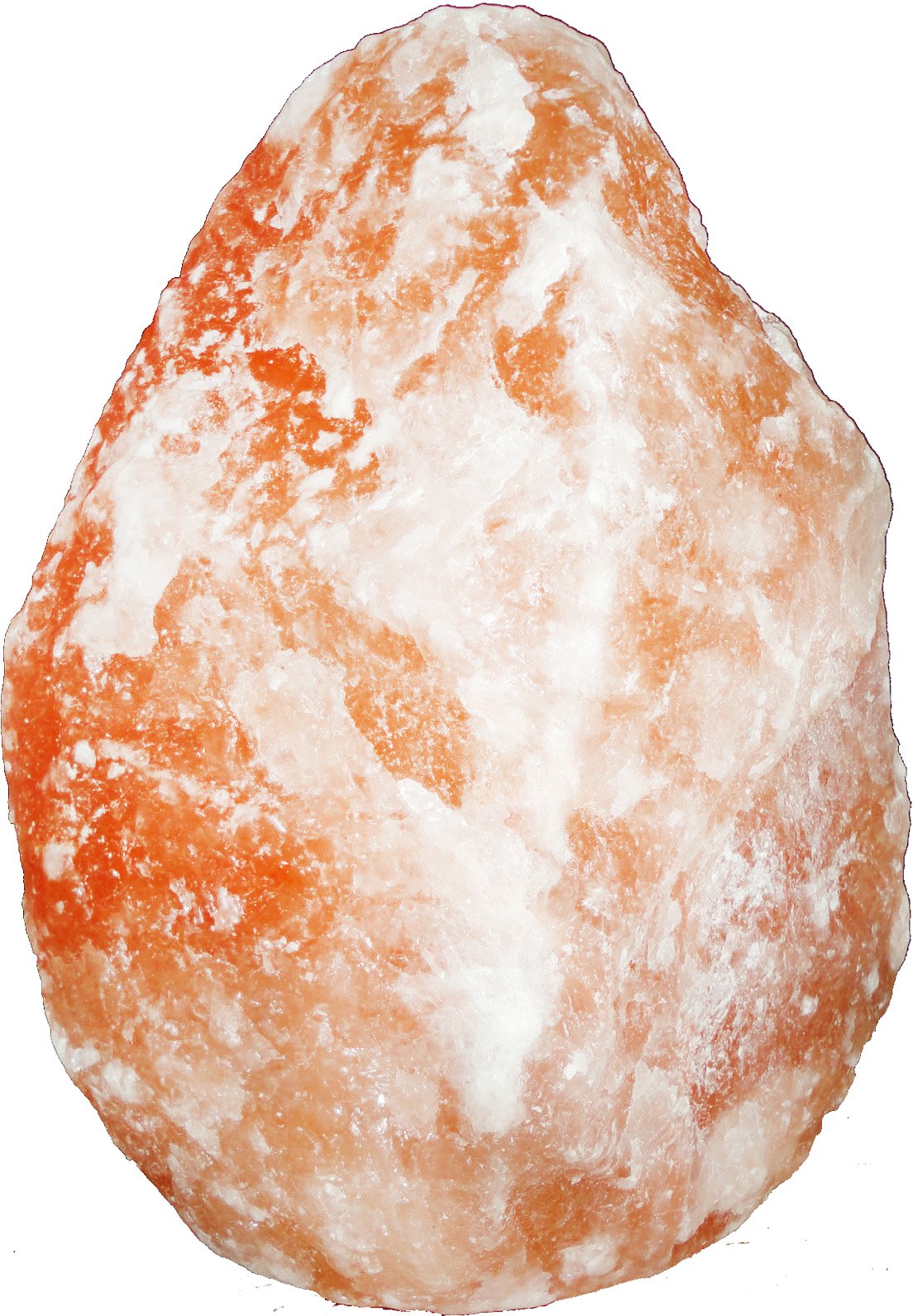 Stalinis šviestuvas GLOBO Stone, 1 x E14, 15W, druskos kristalas, 13 x 23 cm, 3-5 kg