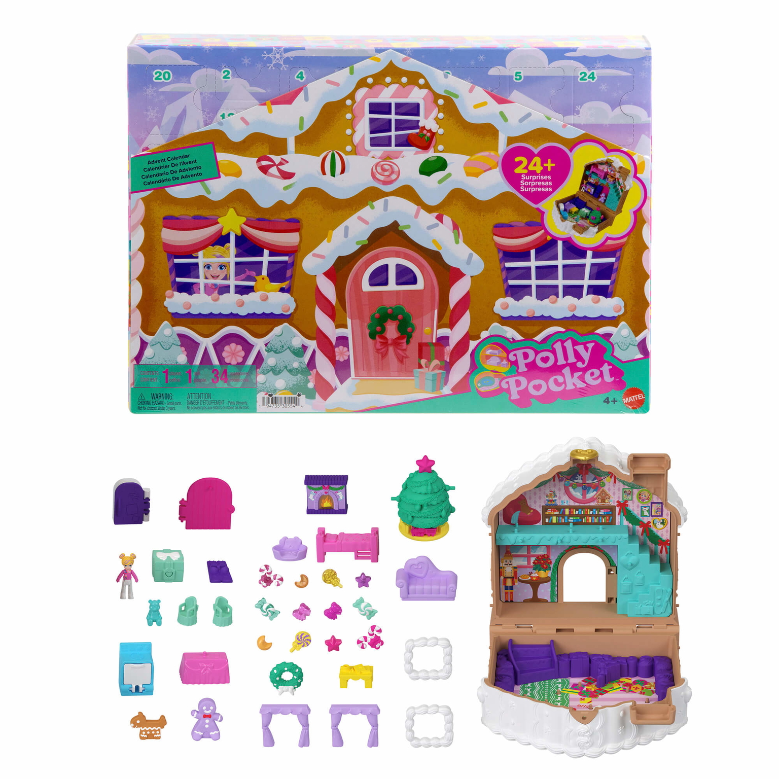 Advento kalendorius POLLY POCKET (JFV13)-0