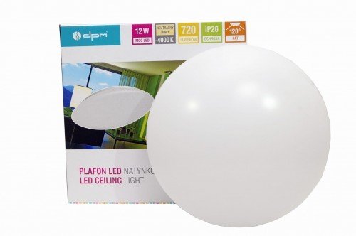 Plafoninis LED šviestuvas DPM, 12 W
