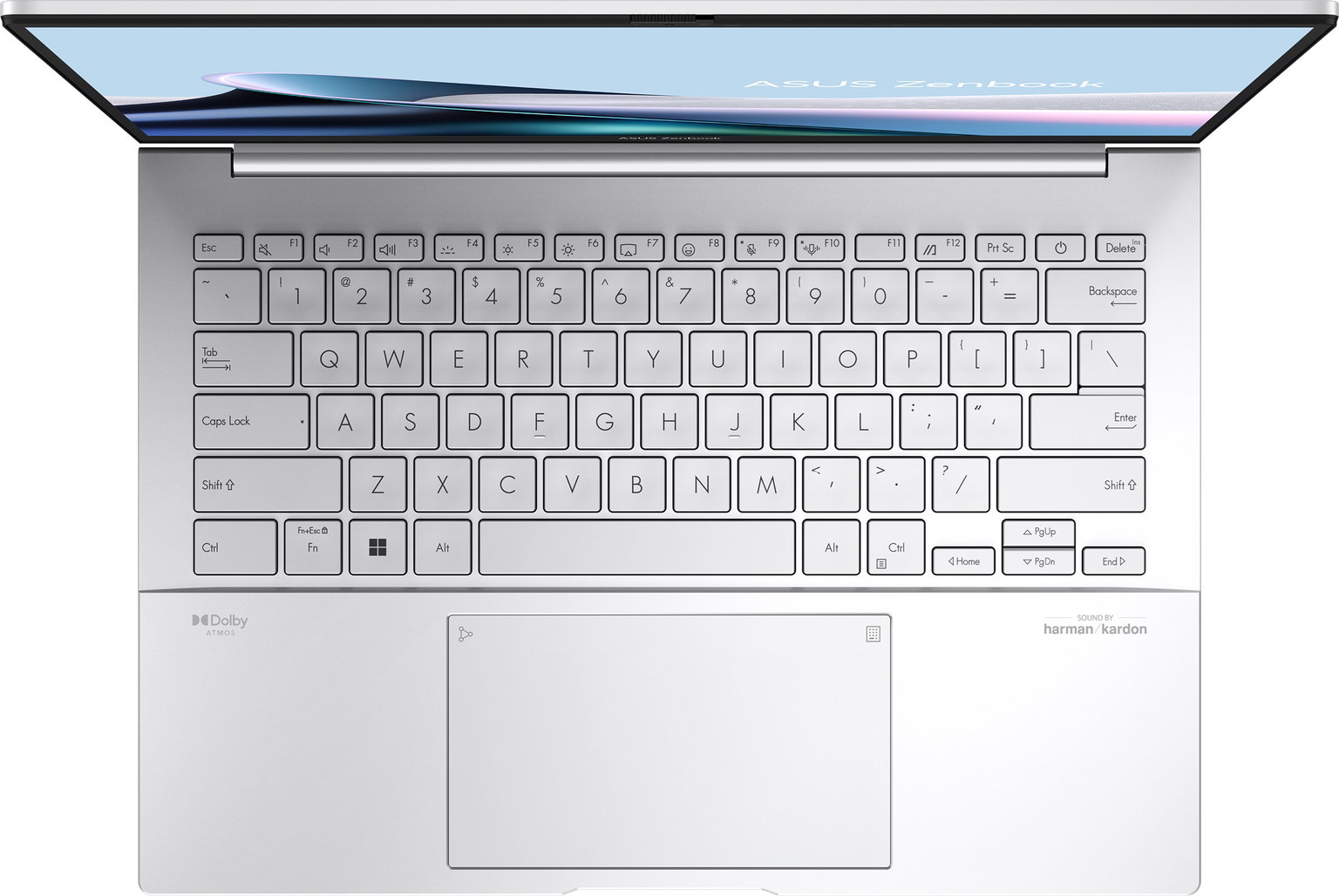 Nešiojamas kompiuteris Asus ZenBook 14 (UX3405CA-QL219W), 125H, 16 GB, 512 GB, 14 ", Intel Arc Graphics, sidabro, en-1