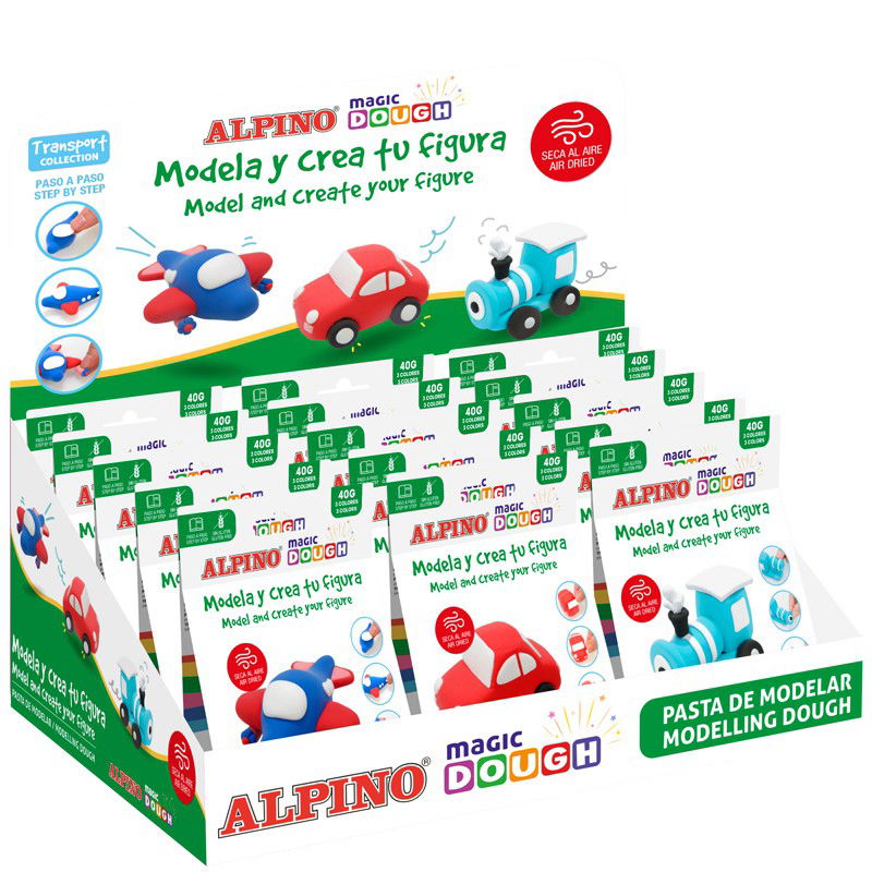 Modelinas ALPINO Magic Dough TRANSPORTE - 4